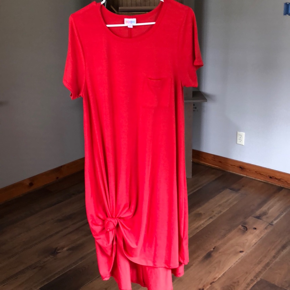 Beautiful, true red Carly by LuLaroe.